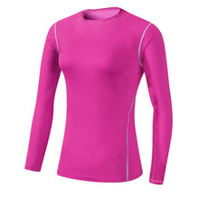 YEL Hot Women Logo Custom Gym Yoga Shirt Fitness Tight Blouses Training Sport Suit Running Sportswear Long sleeve female T-shirt
women