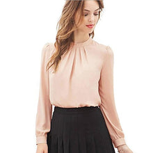 FAPIZI ♥ Women Blouse ♥ Women Summer Fold Casual Chiffon Long Sleeve Shirt Tops Blouse
women