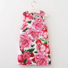 2017 Brand New Girl Princess Dress Girls Dresses Kids Clothes Graffiti Print Design Kids Dresses for Girls 3-8Y Clothes
kids