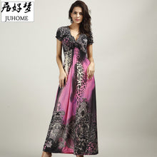 plus size Sexy maxi long summer dress women clothing 2017 blue large/big size elegant Boho beach tunic sundress vestido de festa
women