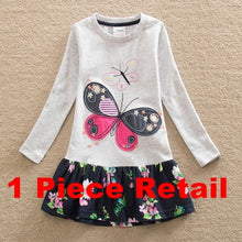 2-8Y Retail Dresses For Girls Pink Gray Cartoon Kids Dress For Baby Summer Girl Clothes Princess Party Dresses LH5460 H5460 Mix
kids