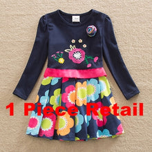 2-8Y Retail Dresses For Girls Pink Gray Cartoon Kids Dress For Baby Summer Girl Clothes Princess Party Dresses LH5460 H5460 Mix
kids