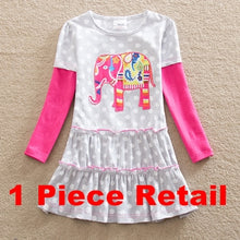 2-8Y Retail Dresses For Girls Pink Gray Cartoon Kids Dress For Baby Summer Girl Clothes Princess Party Dresses LH5460 H5460 Mix
kids