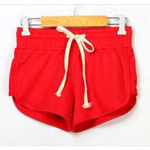 SAGUARO Shorts Women Summer 2017 Fashion Elastic Waist Soft Cotton Short Feminino Casual Fitness Workout Plus Size Short Pants
women