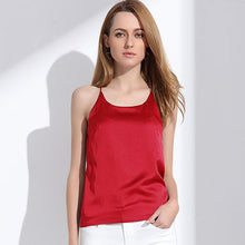 Silk Halter Top Women Camisole 2017 Summer Style Sexy Sleeveless Vest Slim White Crop Top Women Camis Roupas Femininas 3XL Y328a
women