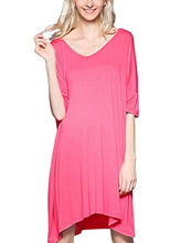 Nightshirts for Women Plus Szie Scoop Neck Sleep Tee Nightshirt
women