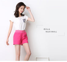 2016 Women Shorts Solid Short Femme Pocket Linen Summer Shorts Casual Loose  High Waist Shorts Plus Size S-4XL A315
women