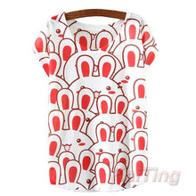 KaiTingu 2017 New Fashion Vintage Spring Summer T Shirt Women Clothing Tops Animal Owl Print T-shirt Printed White Woman Clothes
women