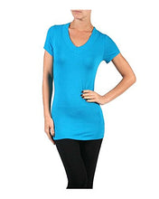 Hollywood Star Fashion Women's Deep V-Neck Short-Sleeve Shirt
women