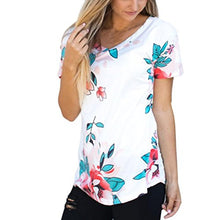 Lisingtool Women's Lace Short Sleeve T-Shirt Tee Blouse Casual Tops
women