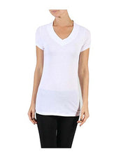Hollywood Star Fashion Women's Deep V-Neck Short-Sleeve Shirt
women