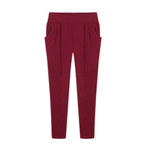 2017 Women Summer Trouser Ankle Length Plus size 5XL 6XL Loose Casual Harem Female Pants Pencil Stretch Sweatpant Elastic waist
women