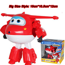 Big!!!15cm ABS Super Wings Deformation Airplane Robot Action Figures Super Wing Transformation toys for children gift Brinquedos
kids