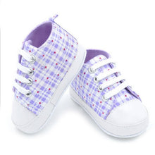 New High quality baby shoes girls boys 2016 fashion rainbow canvas shoes soft prewalkers casual baby shoes WY-01-kids