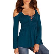 Mooncolour Women's 3/4 Sleeve Hollow Out Casual Loose Solid Blouse Tops
women