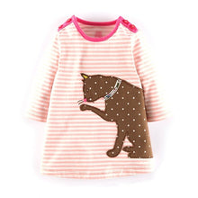 Girls Dresses Long Sleeve 2017 Spring Brand Kids Dress for Girls Clothes Robe Enfant Animal Appliques Princess Costumes Children
kids