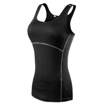 YEL Hot Sexy Fitness Tight Sport Yoga Shirt Quick Dry Sleeveless Sportswear Blouses Running Vest Workout Crop Top Female T-shirt
women