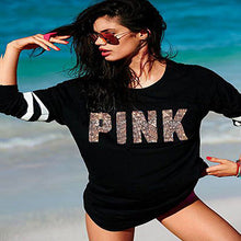 2017 Fashion Autumn t shirt women heart sequin top round neck heart shape blusa long sleeve woman shirts tops ladies tshirts tee