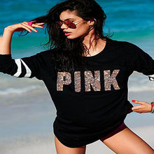 2017 Fashion Autumn t shirt women heart sequin top round neck heart shape blusa long sleeve woman shirts tops ladies tshirts tee
women