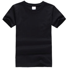 2017 popular short-sleeved boy T-shirt 100% cotton children T-shirt 13 colors wild solid color Summer boys and girls Clothes
kids