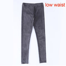 2016 spring suede leather women pants high waist large elastic slim retro leather suede pants for women
women