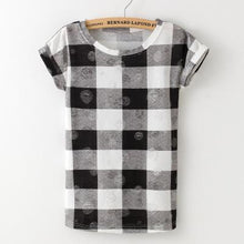 2017 New Women Summer Casual Basic T-shirt Stars printed Top Tee short sleeves hole Plus Size Cotton blusas
women