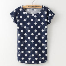 2017 New Women Summer Casual Basic T-shirt Stars printed Top Tee short sleeves hole Plus Size Cotton blusas
women