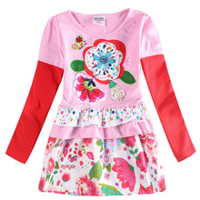 Baby Girl Dress long sleeve kids dresses for girls Clothes children clothing Kids Clothes winter Party Nova Girls Dress H5922
kids
