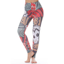 KYKU Brand Unicorn Leggings Women Leggins Fitness Legging Sexy Pants High Waist Push Up Shiny 3d Printed Rainbow Star Cat Donuts- Women