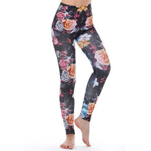KYKU Brand Unicorn Leggings Women Leggins Fitness Legging Sexy Pants High Waist Push Up Shiny 3d Printed Rainbow Star Cat Donuts- Women