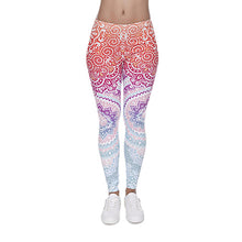 New Aztec Print Gothic Stretchy Leggings Women Adventure Time Workout Legins Femal Fitness Leggings Casual Floral Tayt Pants
women