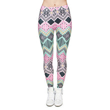 New Aztec Print Gothic Stretchy Leggings Women Adventure Time Workout Legins Femal Fitness Leggings Casual Floral Tayt Pants
women