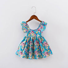 Fanfiluca Kids Dresses For Girls Fashion Girls Dresses Summer Style Floral Bohemian Girl Dress Princess Novelty Kids Clothes
kids
