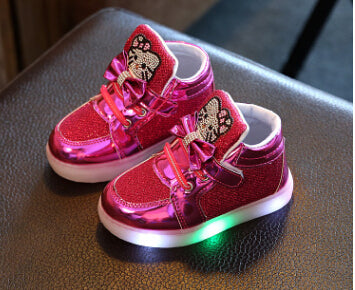 KKABBYII NEW Children Light Up Sneakers Kids LED Luminous Shoes Boys Girls Colorful Flashing Lights Sneakers Size 21-30
kids
