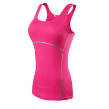 YEL Hot Sexy Fitness Tight Sport Yoga Shirt Quick Dry Sleeveless Sportswear Blouses Running Vest Workout Crop Top Female T-shirt
women