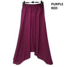 2017 Fashion women Men crotch pants,wide leg pants,plus size M-5XL dancing  pants,pantskirt  bloomers Harem casual trousers
women