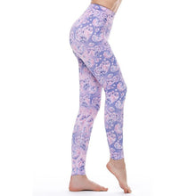 KYKU Brand Unicorn Leggings Women Leggins Fitness Legging Sexy Pants High Waist Push Up Shiny 3d Printed Rainbow Star Cat Donuts- Women