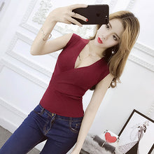 Tank Top vetement femme 11 Colors Fashion Vest Casual Sleeveless Sexy V-Neck Women Summer Korean Knitted Cotton Womens Clothes
women