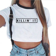 2017 New Fashion brand Summer style Anchor printed t shirt women tops t-shirt O-neck cotton tee-Women