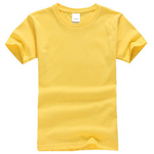 2017 popular short-sleeved boy T-shirt 100% cotton children T-shirt 13 colors wild solid color Summer boys and girls Clothes
kids